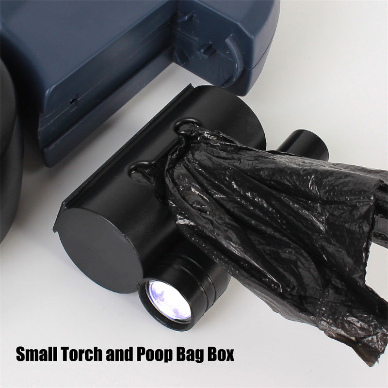 Dual Retractable Dog Leash with Light for Safer Walks