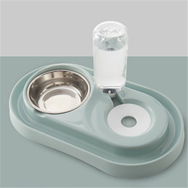 No-Spill Automatic Water Bowl for Small Dogs and Cats