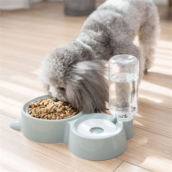 No-Spill Automatic Water Bowl for Small Dogs and Cats