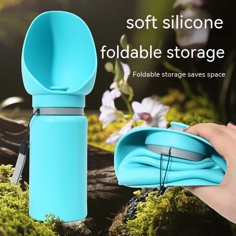 Foldable Pet Travel Water Bottle for Dogs