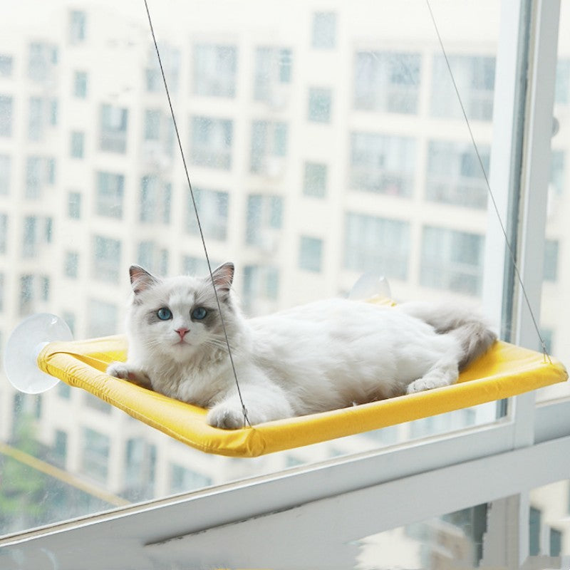 Hanging Cat Window Hammock – Perfect Sunny Nap Spot