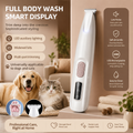 LED Dog Paw Trimmer – Safe Waterproof Grooming Clipper for Dogs & Cats