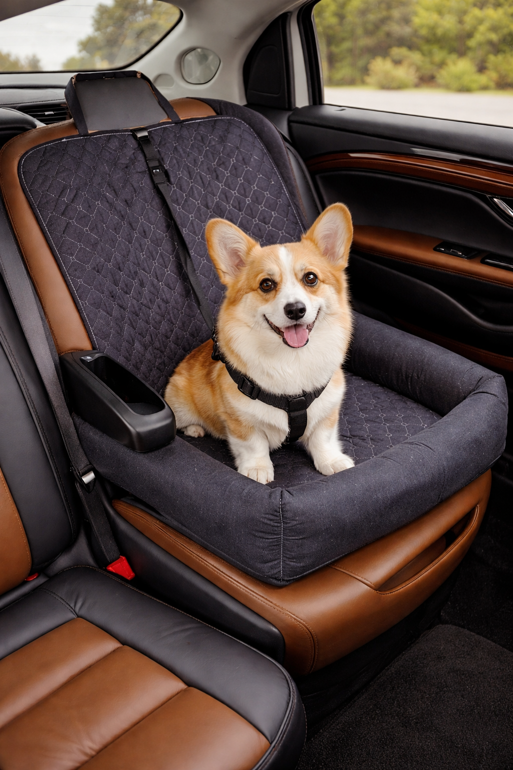Portable Car Pet Bed Mat for Comfortable Travel