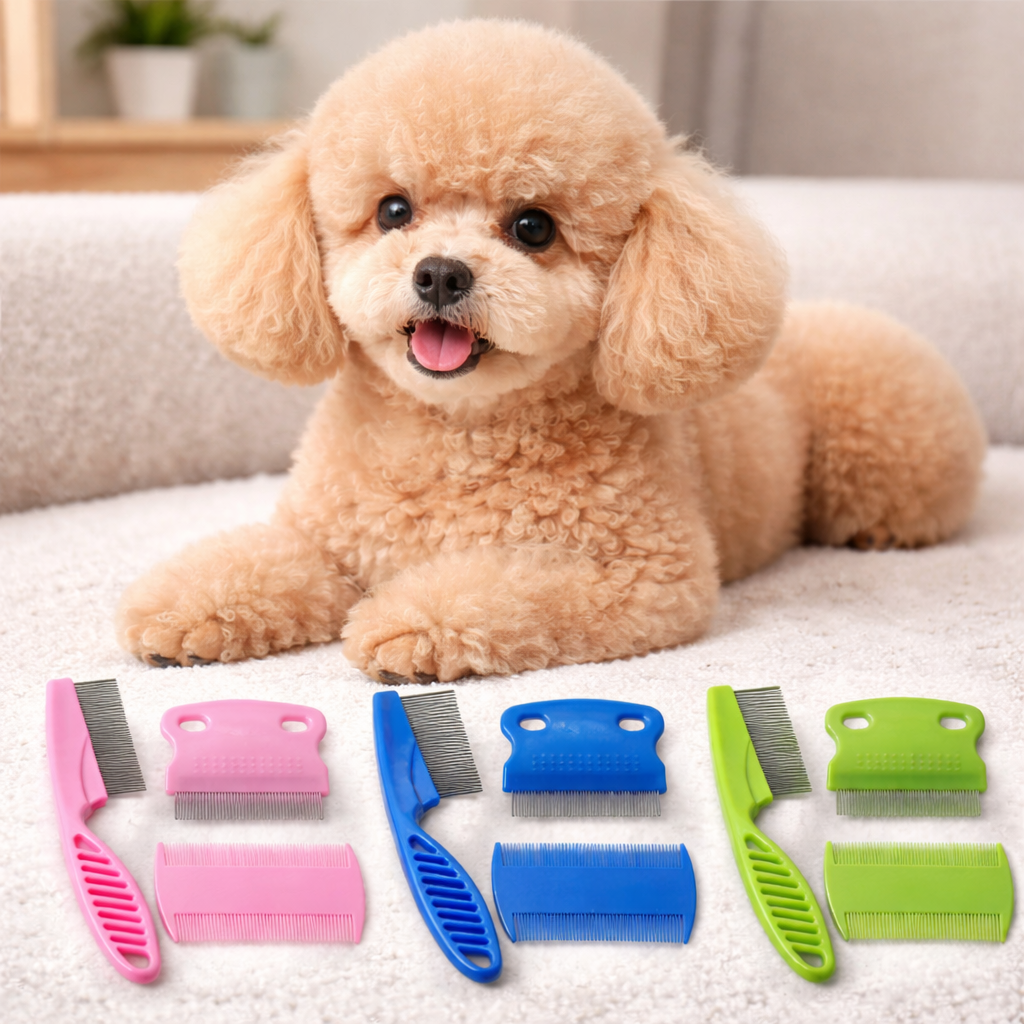 Easy Grooming Comb Set for Bright Eyes and Healthy Pet