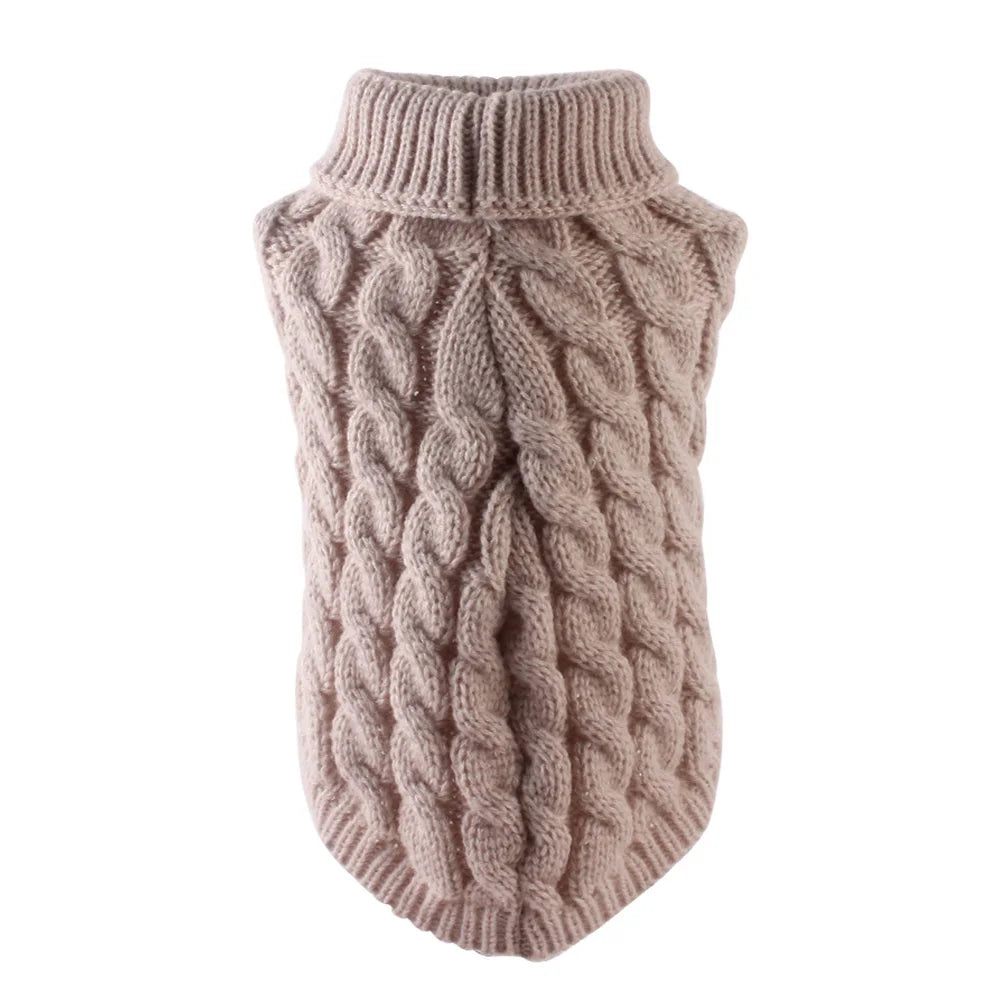 Cute Small Dog Sweater for Cozy Cold Weather Walks