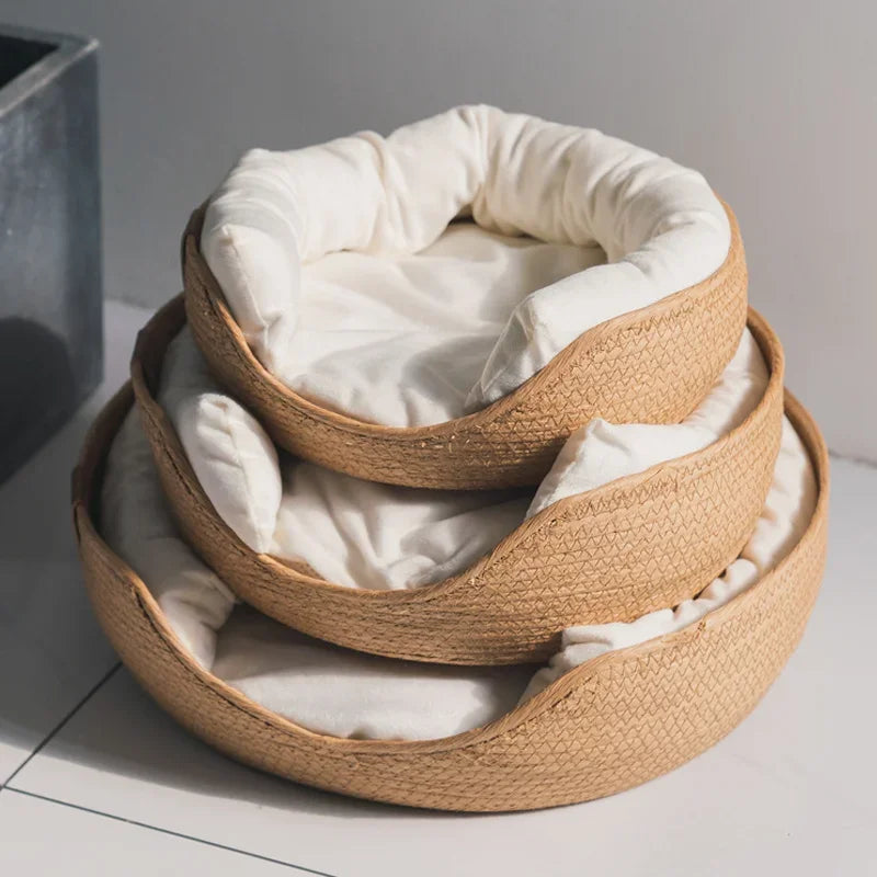 Cozy All-Season Pet Nest Bed
