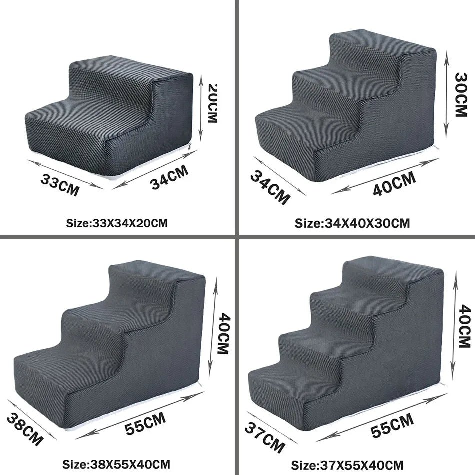 Easy Pet Stairs – Safe Bed Access for Senior Dog