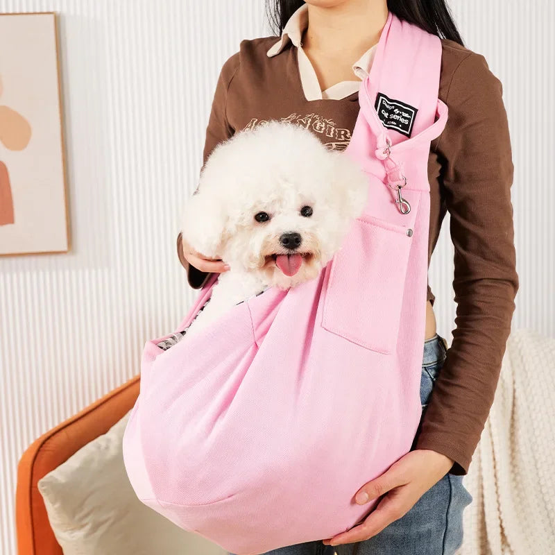 Soft Pet Shoulder Carrier for Safe and Stress-Free Adventure