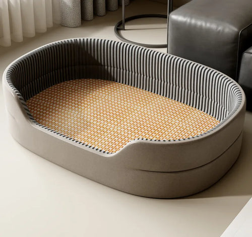 All-Season Dog Bed Sofa – Cool, Comfortable, and Spacious