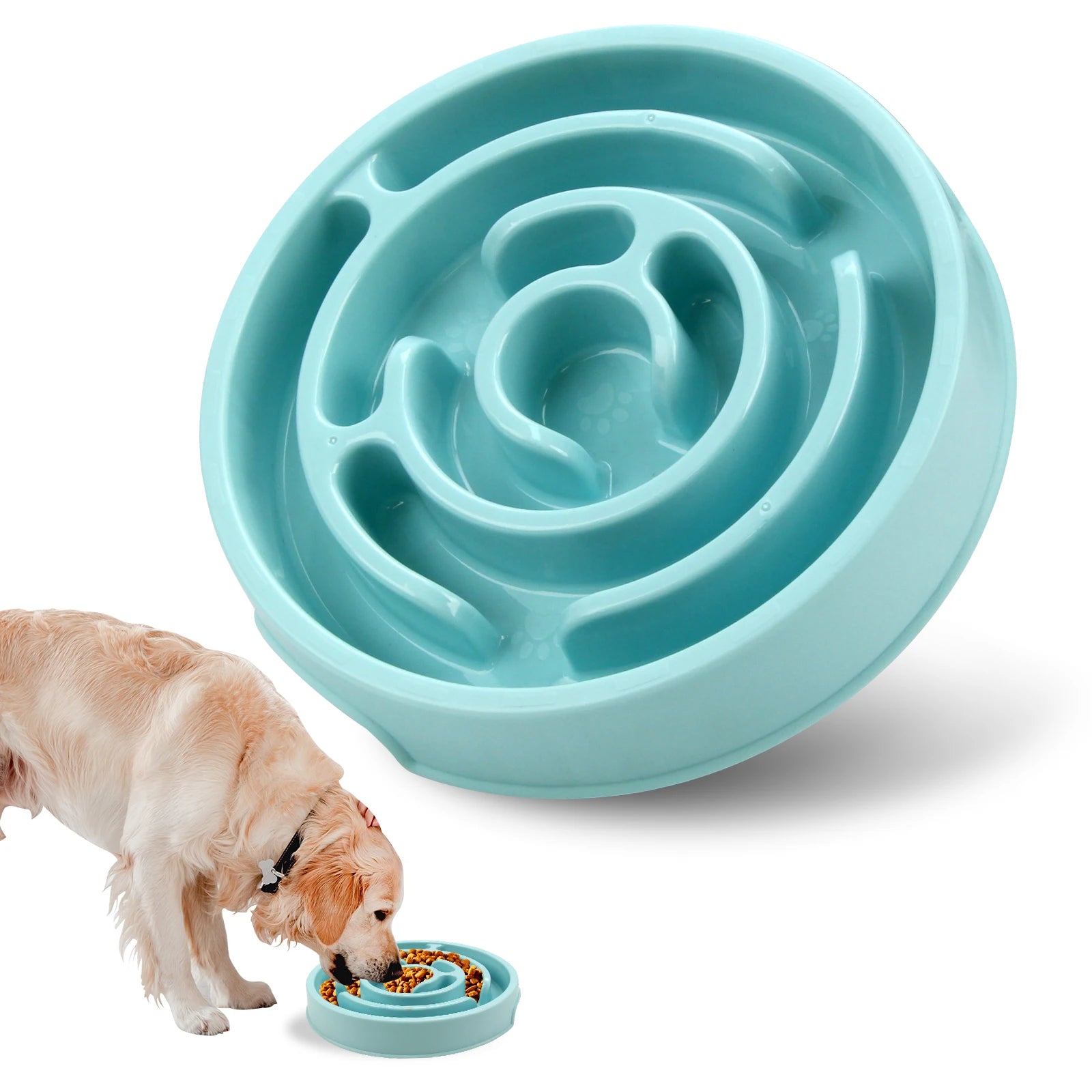 Slow Feeder Dog Bowl – Healthier, Happier Mealtimes