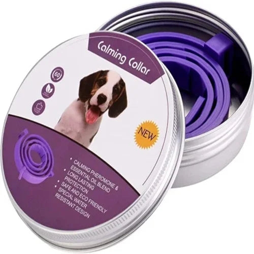 Calming Pet Collar for Stress-Free Dogs and Cats